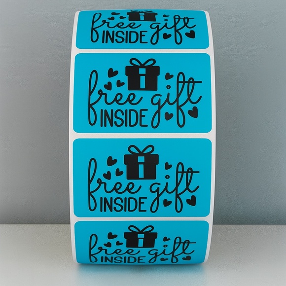 Free Gift Inside Stickers – Cute Labels for Packaging and Small Business - Picture 6 of 11